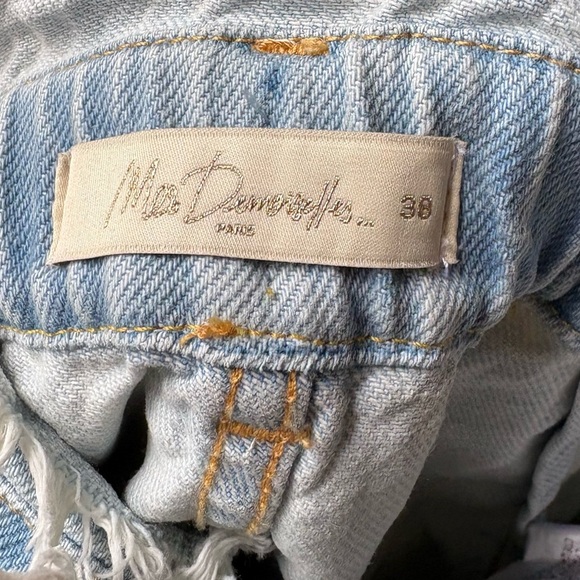 Mes Demoiselles Mes Shorties High Rise Denim Shorts Size FR 38 - Picture 4 of 7